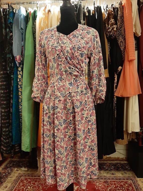 Floral dress 1940's