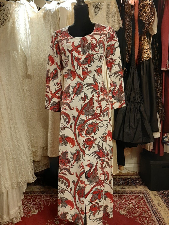 Floral dress 1970's