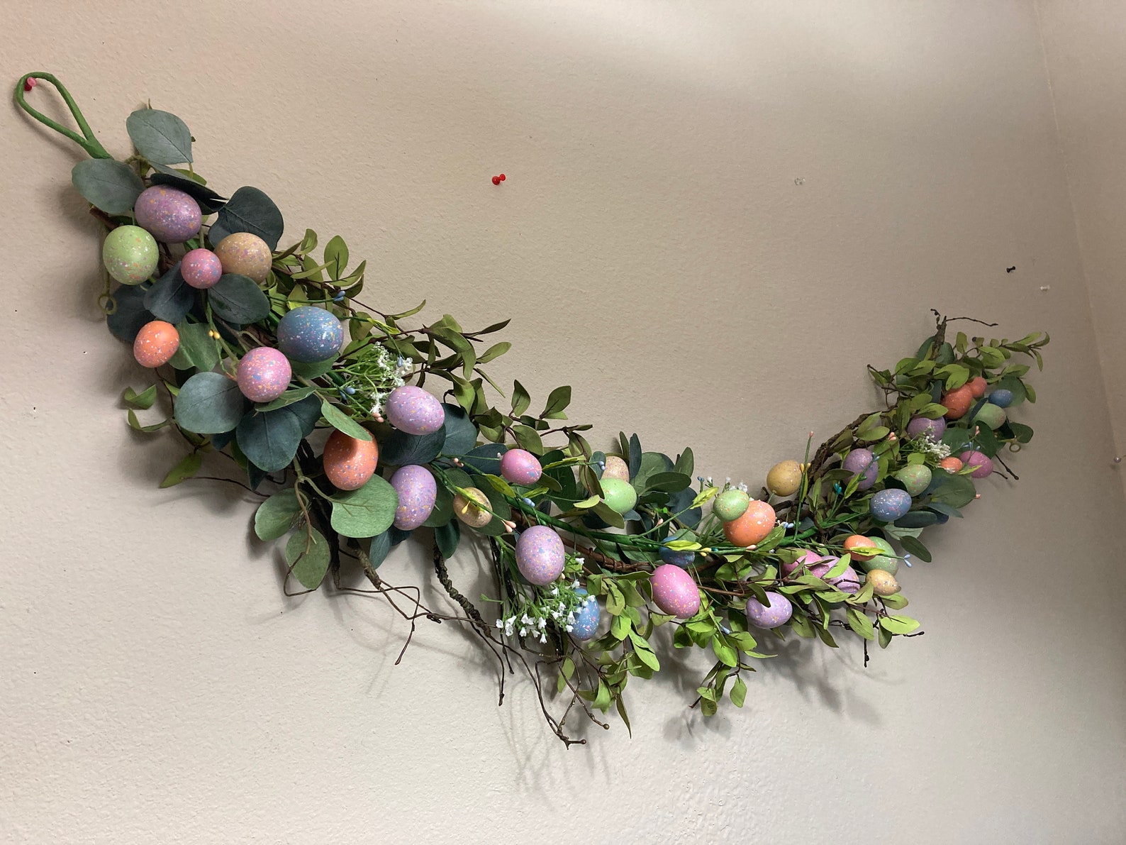 Easter Glamour Garland 6 Easter Egg Garland Easter Etsy