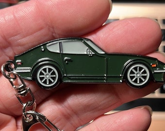 NIssan Datsun 240Z Enamel on metal #Keychains 10 Colors Available