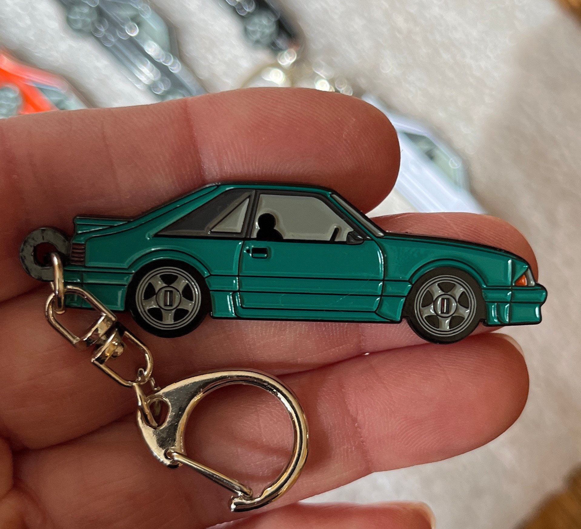 Fox body deals keychain