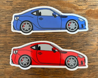 STICKER Para BRZ Subaru y para GR86 Toyota STICKER