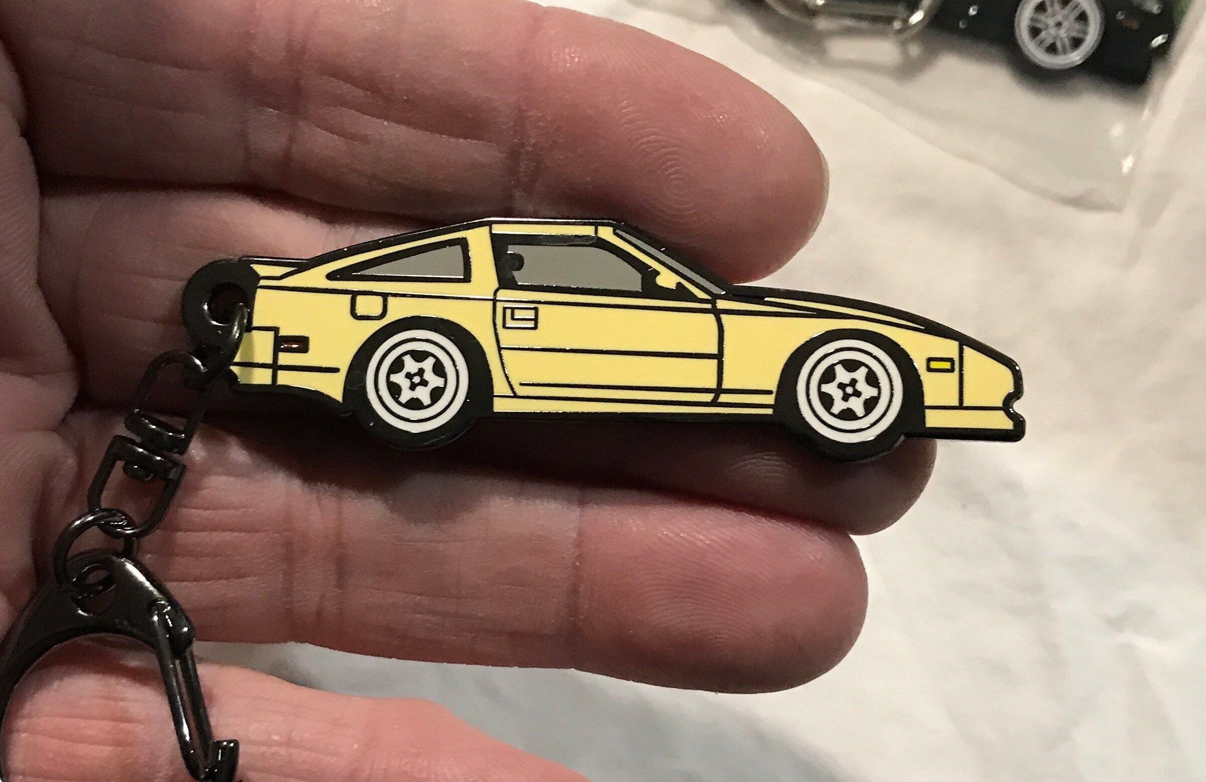 NIssan 300ZX-Z31 ゴールド メタル #BakedEnamel #キーチェーン