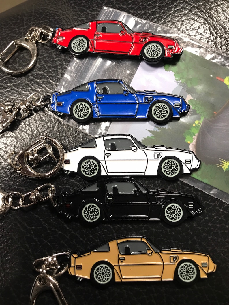 Mid 70’s Pontiac Trans Am Enamel on Metal Keychains 5 Colors Available ...