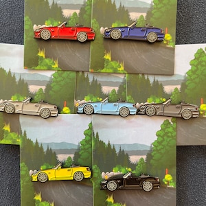 Honda S2000 Pins PinBadges enamel on Metal -  7 colors available
