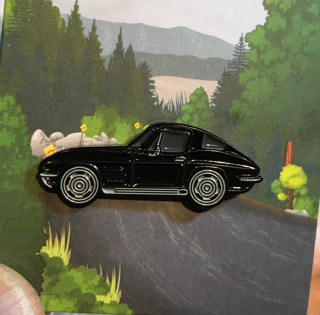 C2 #corvette #stingray #coupe Baked #enamel Lapel Pin Badge Car Pins ...
