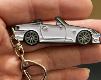 Honda S2000 Keychains enamel on Metal 7 colors available