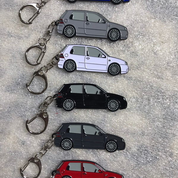Golf R Keychain R Logo Vw Golf R Keychain - Etsy