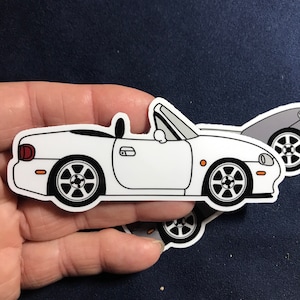 Mazda Miata STICKER NB Mk2 Roadster in 5 Farben erhältlich