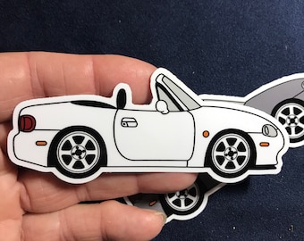 Mazda Miata STICKER NB Mk2  Roadster available in 5 colors