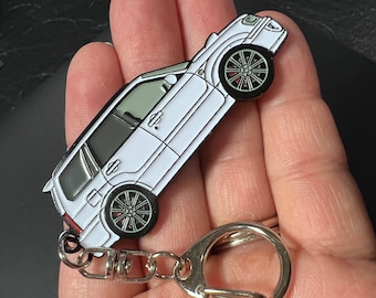 Llaveros de metal esmaltado para Subaru Forester Turbo STi. ¡Elige tu color! ¡Un regalo ideal para el fanático de Subaru!