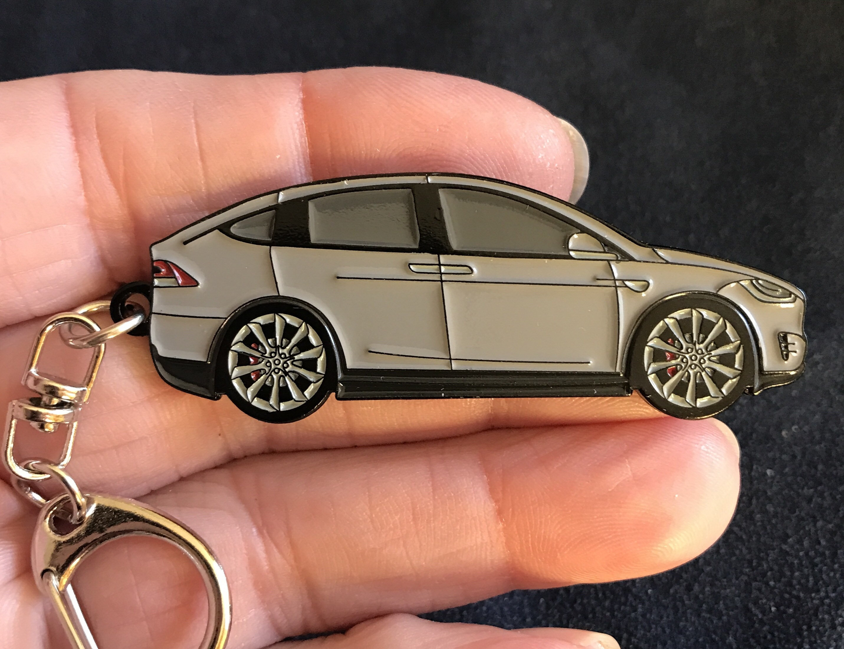 Tesla keychain hotsell model x