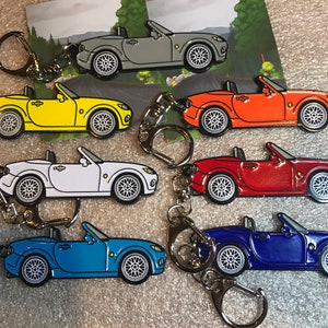 NC #Miata #MX5 #BakedEnamel #Keychains 7 COLORS #Carpins