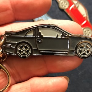 NIssan Datsun 300ZX Z32 Enamel on metal Keychains 8 Colors Available