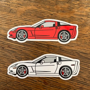 Corvette C6 Vinyl STICKER