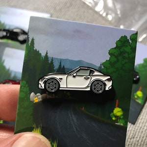 Mazda Miata ND RF MX5 Pin Badge Pinback design 7 Colors