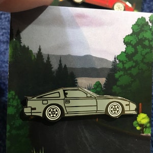 NISSAN #300ZX #Z31 #Enamel #AutoLapelPins - GRAY