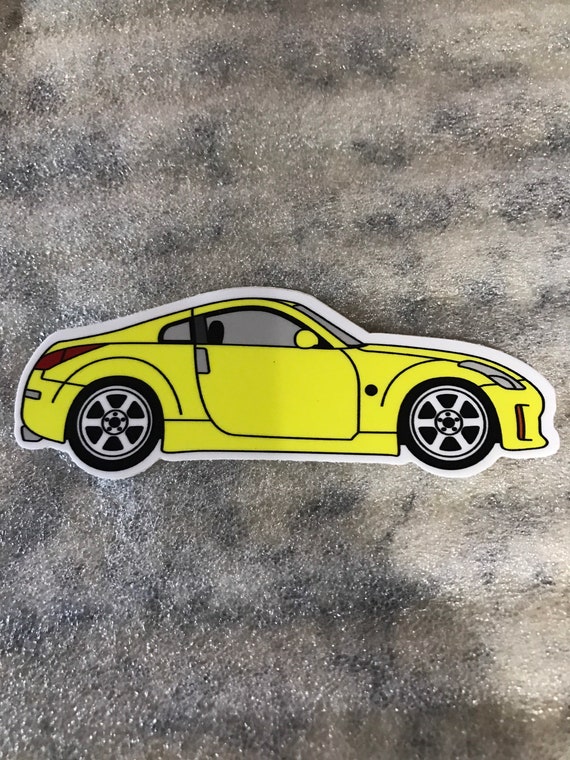 Buy Nissan 350Z STICKERS Available in 5 Colors Online in India Etsy