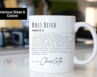 Boss Bitch Mug Funny Boss Day Gift Gift For Boss Female Boss Bitch Gift For Women Boss Lady Mug Boss Mug For Coworker Boss Gifts For Her