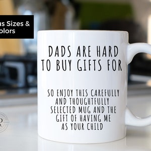 Dads Gift Mug Funny Gift for Dad Custom Mug Funny Father's Day Gift Funny New Dad Mug