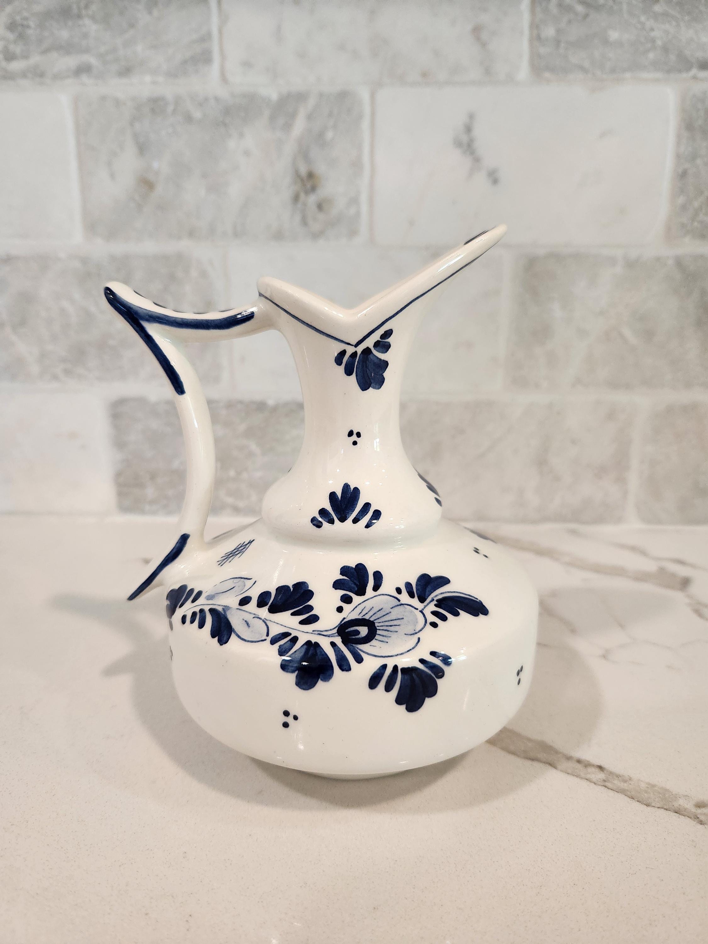 Delft Blue Small Pitcher - Etsy