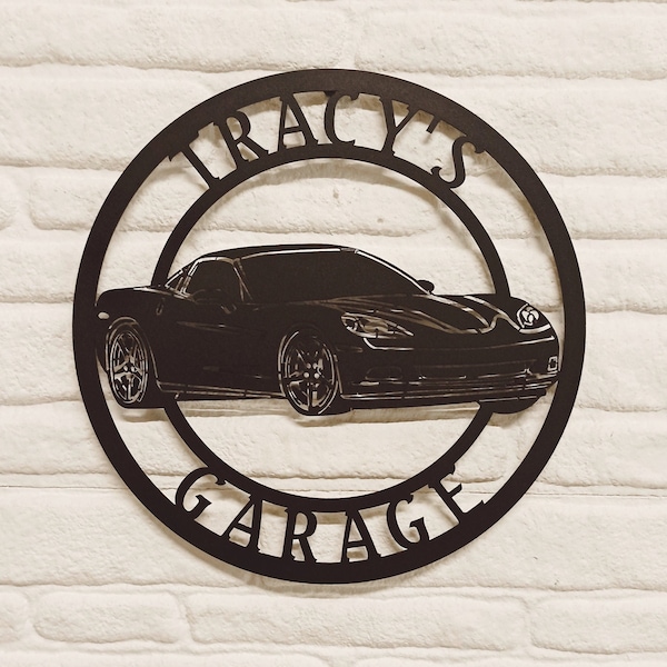 C6 Corvette Metal Sign - Etsy