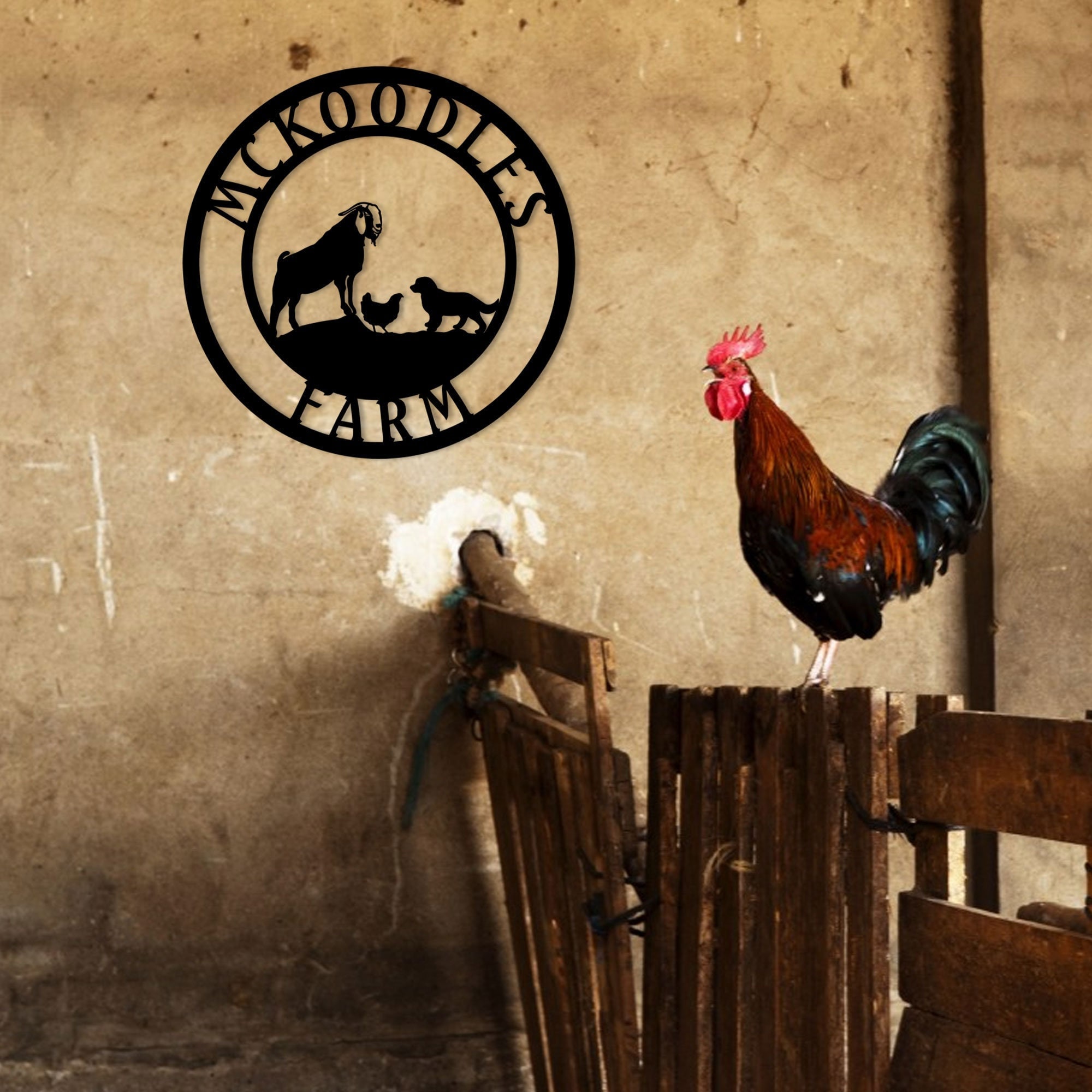 Boer Goat Farm Sign, Chicken and Goat Farm Signs, Goat Farm Sign, Goat ...