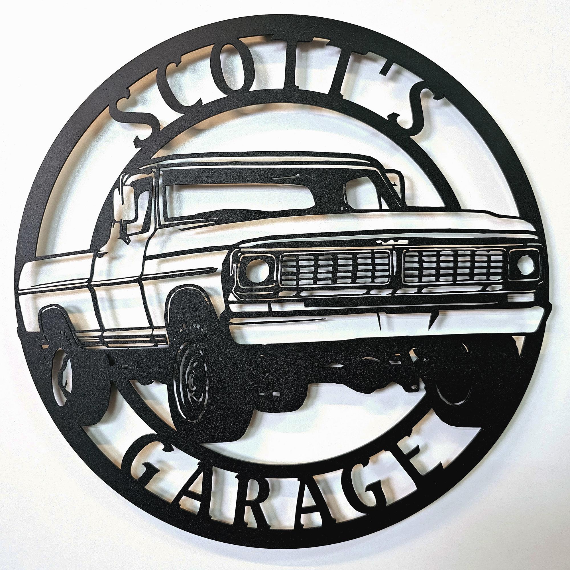 1970 Ford F-150 Ranger Metal Sign: Custom Garage Wall Art - Etsy