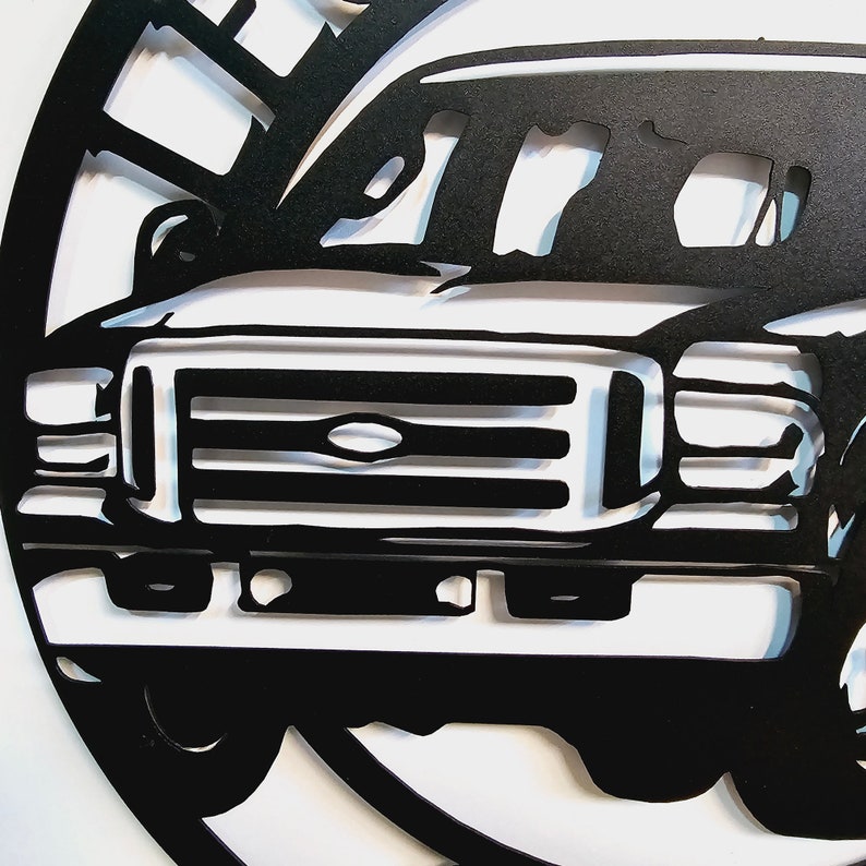 Ford Excursion 2005 Metal Sign, Ford accessories, Ford gifts, Excursion wall art, Excursion garage, ford accessories image 2
