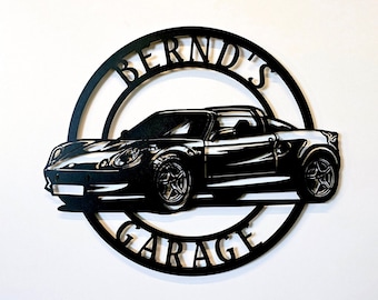 Signo de coche personalizado