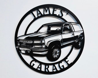 1994 Chevy Blazer Metal Sign, Chevrolet Sign, Garage sign, Blazer Personalized, Blazer , Chevrolet accessories, Blazer accessories