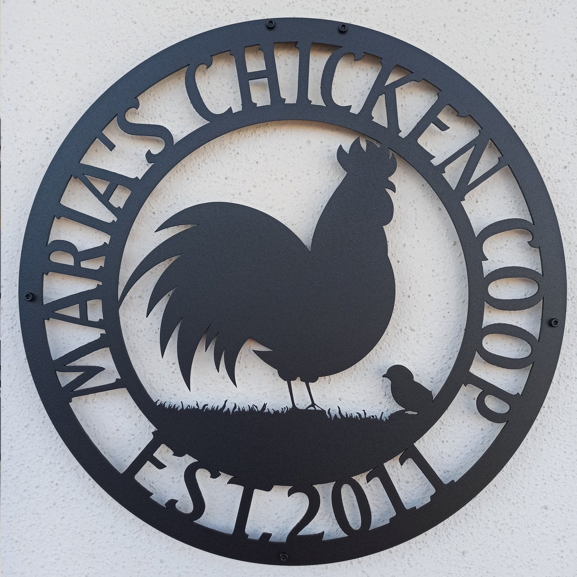 Chicken Coop Signs Hen House Sign Chicken Farm Farm Metal Etsy