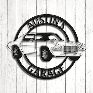 1971 Camaro Metal Sign, Chevrolet Sign, Garage sign, Chevrolet Camaro, Camaro Personalized, 71 Camaro, Chevy camaro, Camaro Accessories