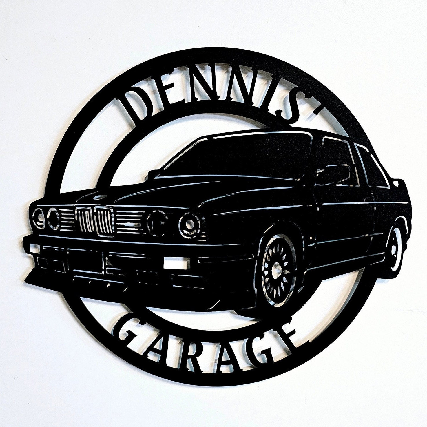 BMW - E30 M Power  Collectible retro metal signs for your wall
