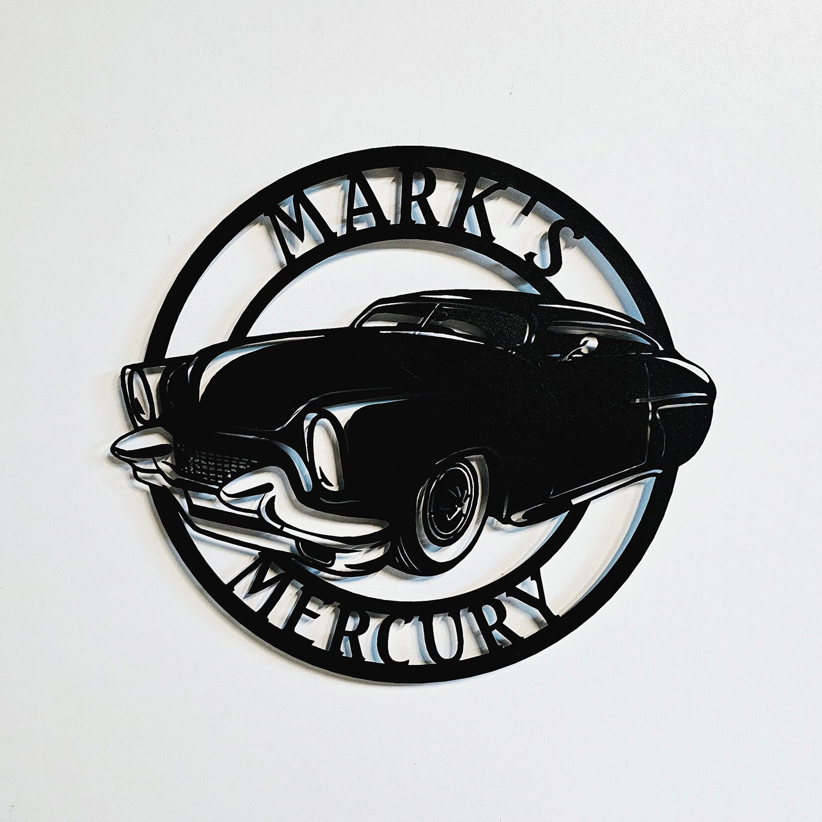 1950 Mercury Hardtop Metal Sign: Vintage Car Wall Decor - Etsy