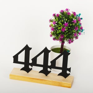 Angel Number Decor, Angel Object, Shelf Decor, Bookshelf decor, Housewarming gift, 222, 444, 888, 777, 999, 111, 333, 555, 666