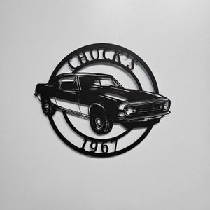 1967 Chevrolet Camaro SS 350 Metal Sign, Chevrolet Sign, Garage sign, Camaro ss350, Camaro Personalized Sign, Camaro, 67 Chevy Camaro