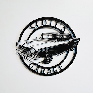 1957 Ford Fairlane 500 Metal Sign, Ford accessories, Ford Garage, Ford gifts, Fairlane art, Ford Vintage Car, Personalized Fairlane Sign