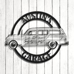 Chrysler Town Country Station Wagon Sign, Chrysler Sign, Chrysler accessories, Chrysler vintage, Chrysler Station Wagon, Chrysler gifts