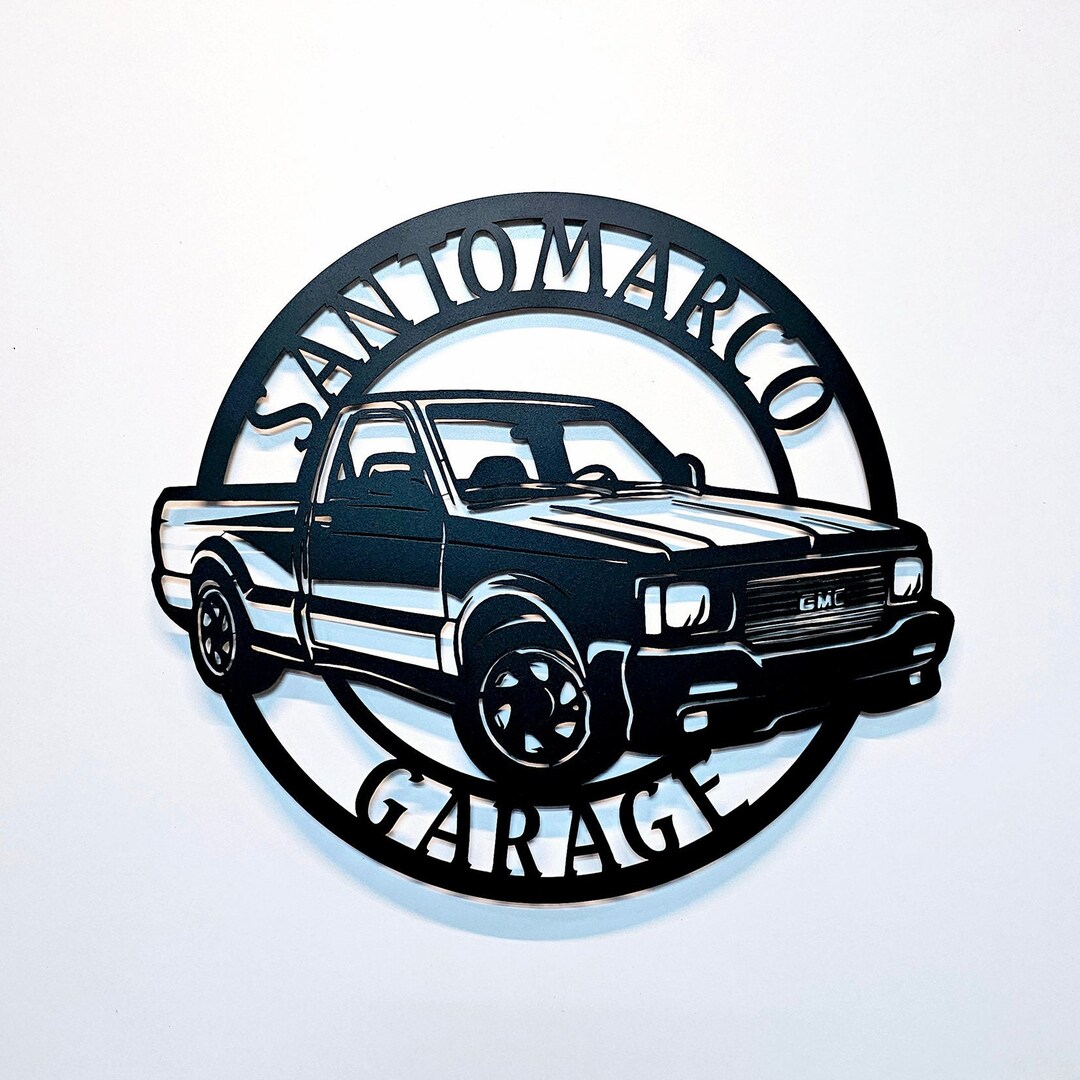 1991 Gmc Syclone Metal Sign, GMC Accessories, GMC Garage, Gmc