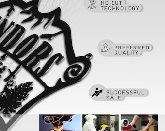 Letrero metálico Trophy Truck 6100: Arte mural Spec Truck