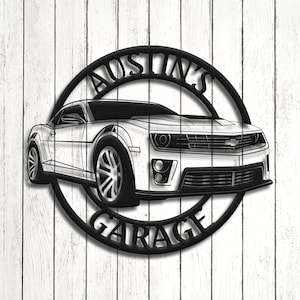 Camaro ZL1 2015 Metal Sign, Chevrolet Sign, Garage sign, Camaro SS, Camaro Personalized, Camaro, Chevy camaro, 2015 Camaro ZL1