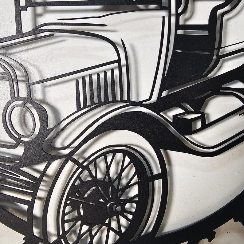 Model T Signage Ford Model T Dump Truck Metal Sign, Model TT Dump Truck (1920–1925 ...