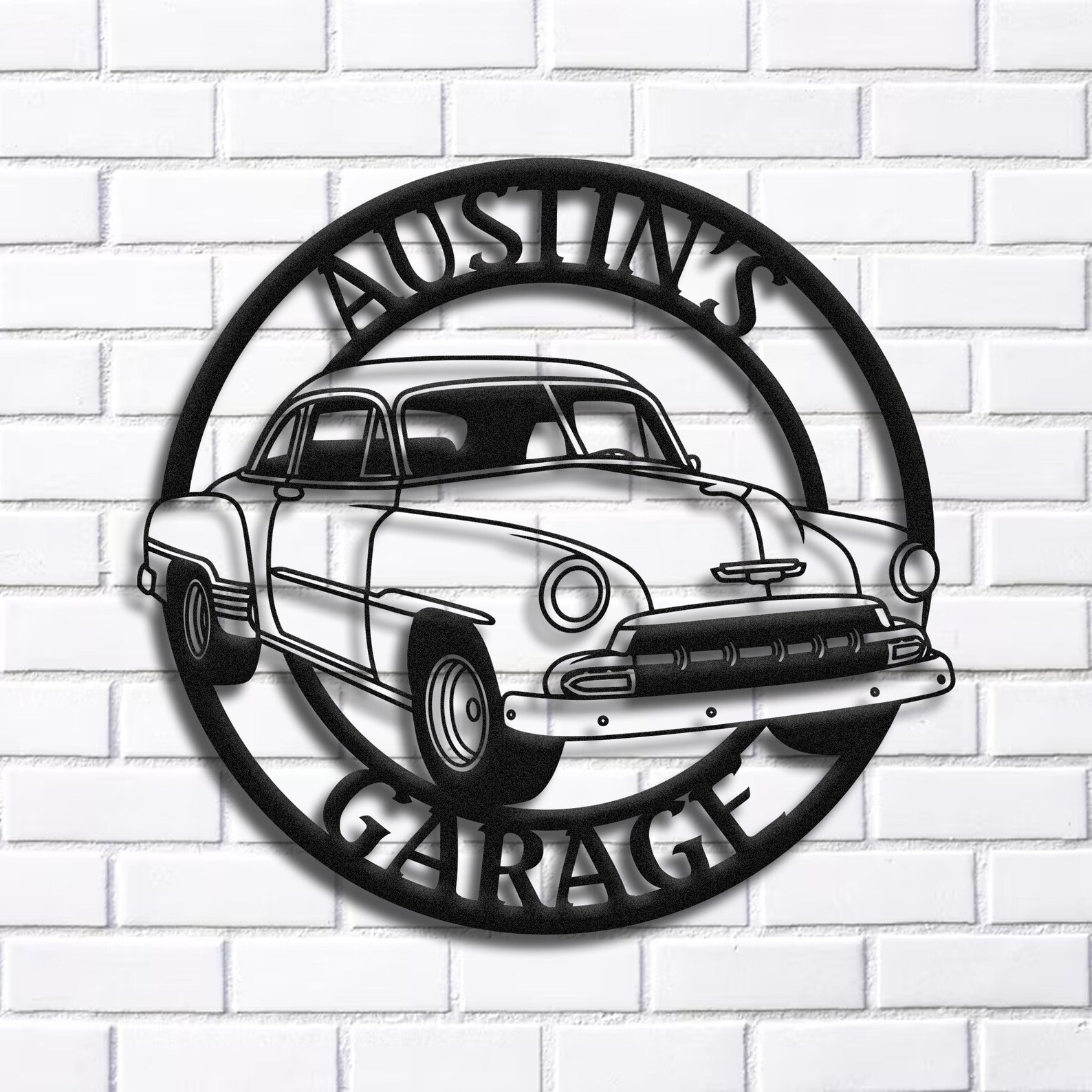 1952 Styleline Deluxe Hot Rod Sign: Garage Decor - Etsy