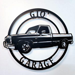 1984 Gmc Sierra Metal Sign, GMC accessories, GMC Garage, Gmc accessories, GMC accessories, Sierra accessories, Sierra 1500