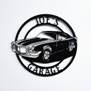 1973 Chevy Camaro Metal Sign, Chevrolet Sign, Garage sign, Camaro SS, Camaro Personalized, Camaro, Chevrolet camaro accessories
