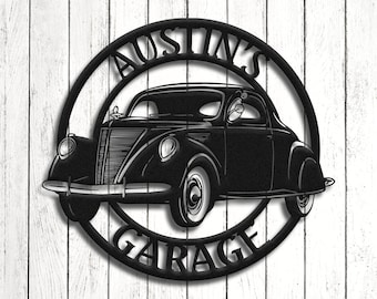 ZIC Motorsports Vintage Lincoln V-12 Round Metal Sign – Small 12″ X 12″ – Wall Art