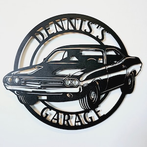 1971 Challenger RT 426 Hemi Metal Sign, Challenger Garage, Challenger Wall Art, Challenger Accessories, Challenger gifts