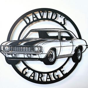 1969 Camaro Metal Sign, Chevrolet Sign, Garage sign, Chevrolet Camaro, Camaro Personalized, Camaro, Chevy camaro, Camaro Accessories