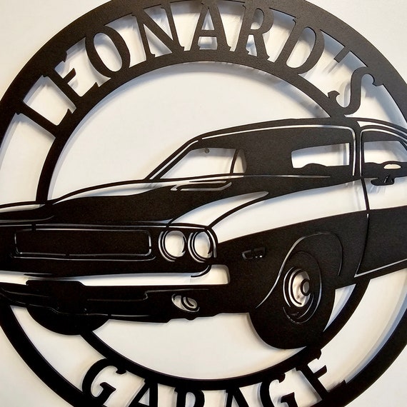 1970 Dodge Challenger Metal Sign, Dodge Sign, Dodge Challenger Garage,  Challenger Wall Art, Dodge Challenger Accessories, Challenger Decor 